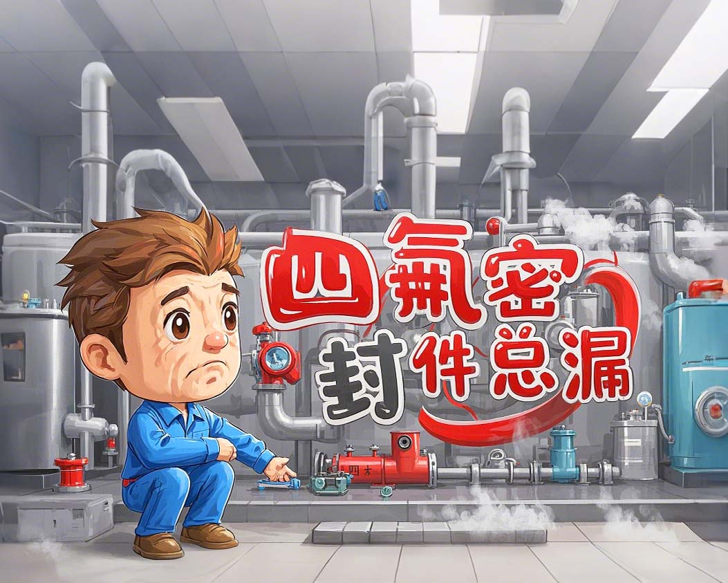 四氟密封件總漏案例丨可能是你安裝時3次“瞎折騰”！?