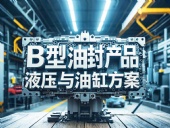 B型四氟油封產品解決方案丨高動態密封在液壓設備與標準油缸的應用!?