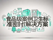 軸孔用PTFE油封密封件+食品加工設備案例丨中的高衛生標準密封解決方案!?
